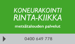 Koneurakointi Rinta-Kiikka logo